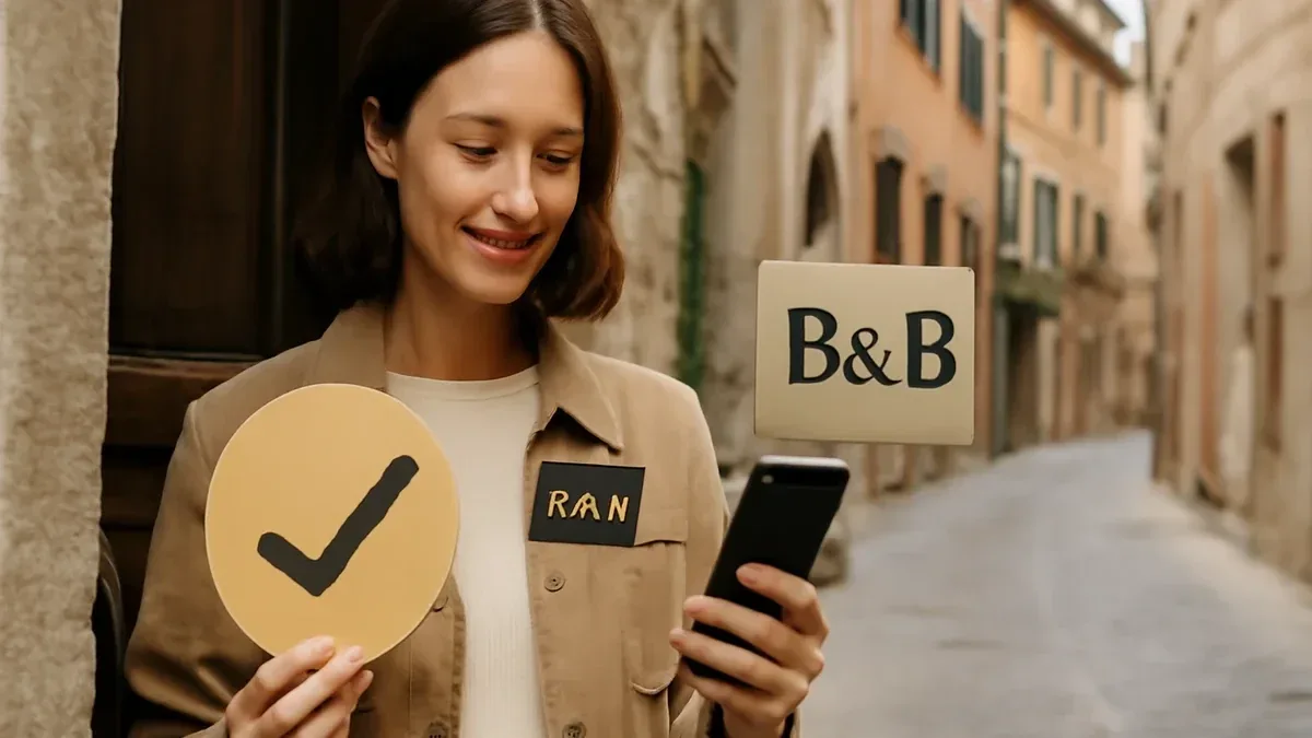 B&B a Roma con check-in autonomo: quali istruzioni chiedere prima dell'arrivo